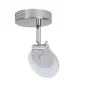 Luminaire LED 6W Chrome - Blanc Chaud 3000K