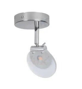 Luminaire LED 6W Chrome - Blanc Chaud 3000K