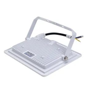 Lot de 5 Projecteurs LED 50W (250W) Blanc Étanche IP65 4000lm - Blanc Chaud 2700K