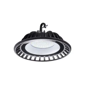 Cloche Highbay LED 50W étanche IP65 rond ∅240mm Noir - Blanc Naturel 4000K