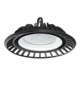 Cloche Highbay LED 100W étanche IP65 rond ∅300mm Noir - Blanc Naturel 4000K