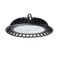 Cloche Highbay LED 150W étanche IP65 rond ∅350mm Noir - Blanc Naturel 4000K