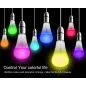 Ampoule LED E27 9W 850lm 220° Amazon / Alexa / Wifi - RGB CCT 2700K-6500K YB1