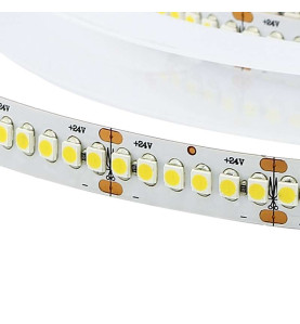 Ruban LED Blanc haute luminosité DC24V 19,2W/m 5m étanche