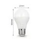 Ampoule LED E27 6W 500lm 220° Ø57mm RF 2.4GHz - CCT 2700K-6500K 017