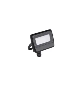 Projecteur LED 10W Noir étanche IP65 800lm (80W) - Blanc Naturel 4000K