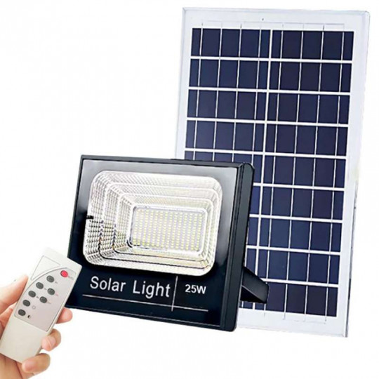 Projecteur LED 15W solaire automatique blanc du jour