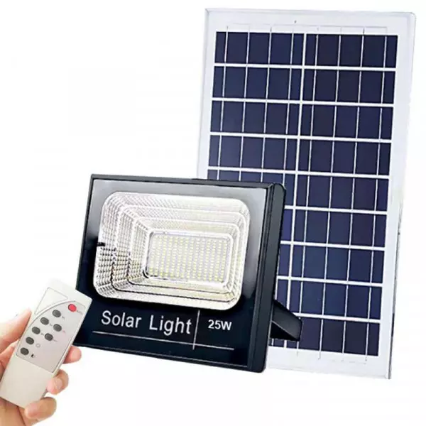 Projecteur solaire LED 40W avec télécommande 