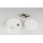 Télécommande Dimmable Variateur Tactile Rond Blanc 087