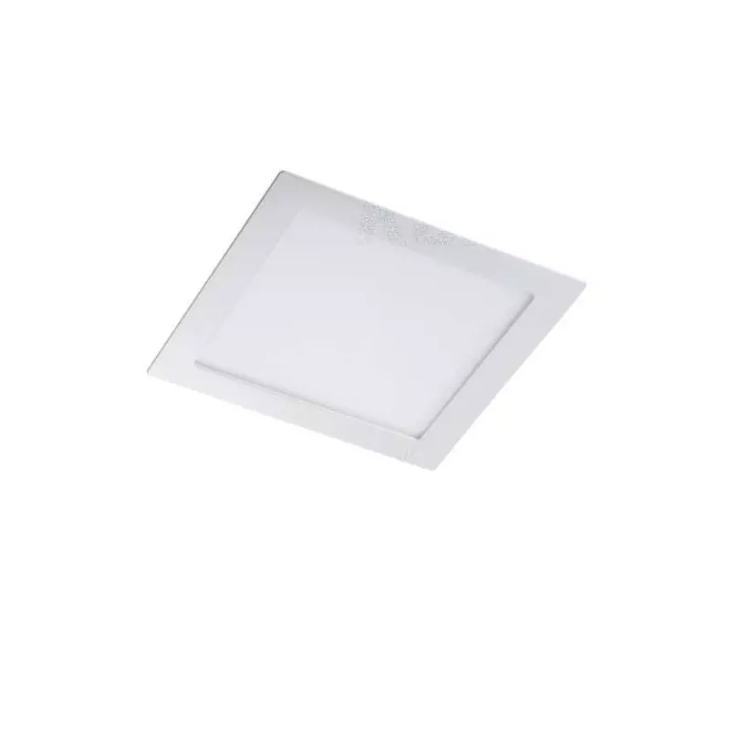 Downlight LED 24W étanche IP44 carré Blanc - Blanc Naturel 4000K