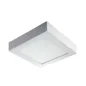 Downlight LED 12W carré Blanc - Blanc Naturel 4000K