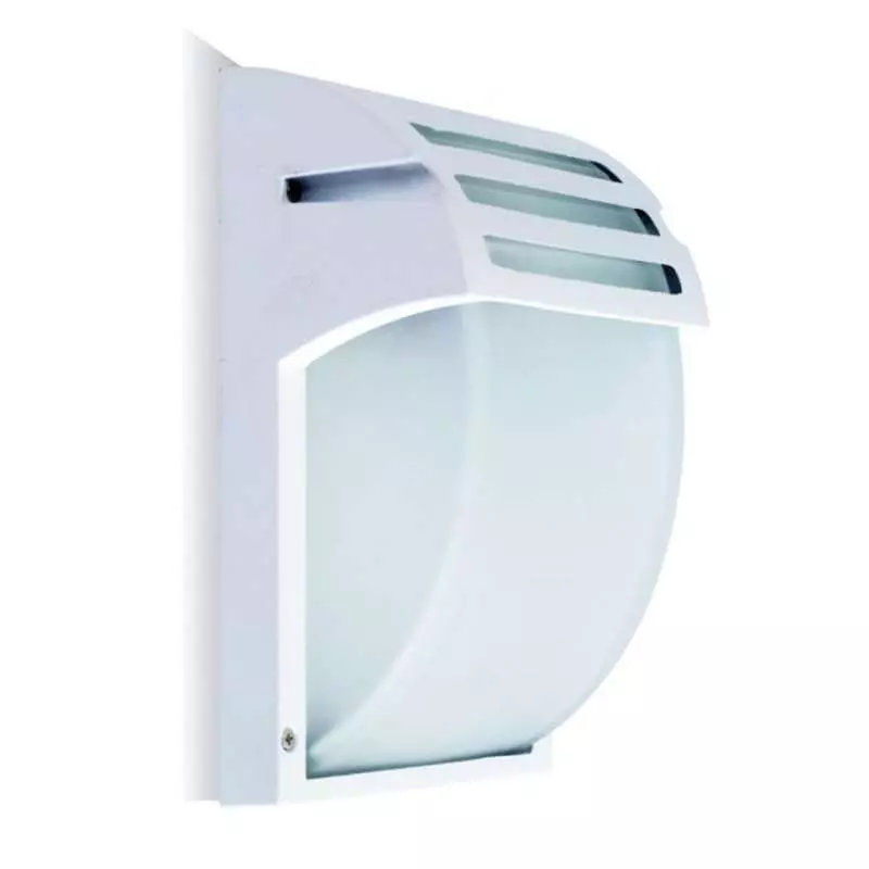 Applique E27 Aluminium Blanc