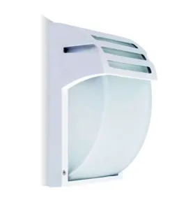 Applique E27 Aluminium Blanche