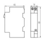 Déclencheur sous-tension (220-240V AC) pour KMP KMP-MN230