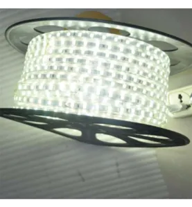 Ruban LED 220V étanche IP65 7W/m 60 LED/m