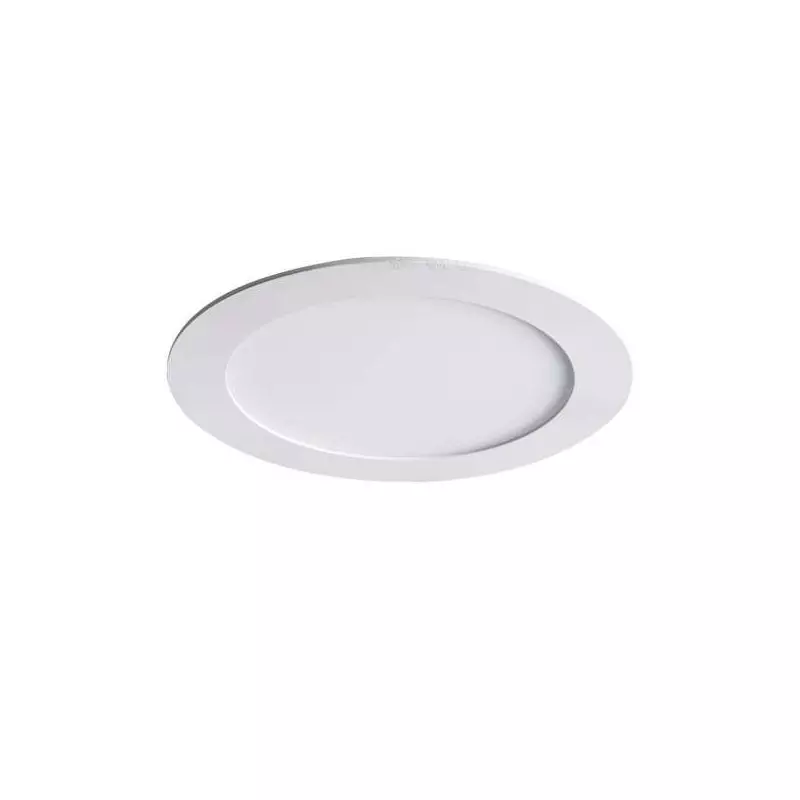 Downlight LED 6W étanche IP44 rond ∅120mm Blanc - Blanc Naturel 4000K