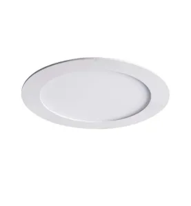 Downlight LED 6W étanche IP44 rond ∅120mm Blanc - Blanc Naturel 4000K