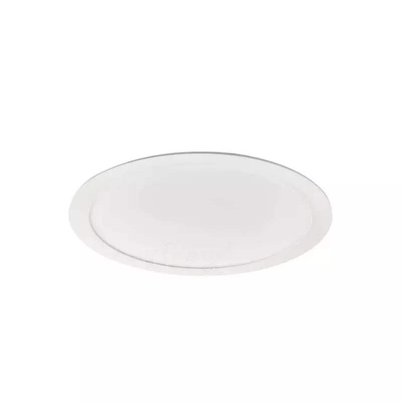 Downlight LED 24W étanche IP44 rond ∅296mm Blanc - Blanc Naturel 4000K