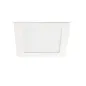 Downlight LED 12W étanche IP44 carré Blanc - Blanc Naturel 4000K