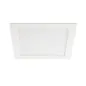 Downlight LED 18W étanche IP44 carré Blanc - Blanc Naturel 4000K 