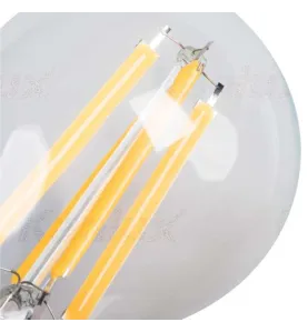 Ampoule LED E27 7W A60 équivalent à 60W - Blanc Chaud 2700K 