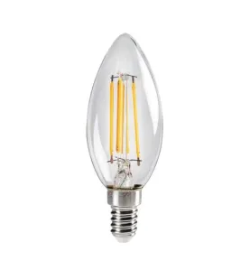 Ampoule LED E14 4,5W C35 équivalent à 40W - Blanc Chaud 2700K