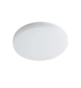 Plafonnier LED 18W étanche IP54 rond ∅278mm Blanc - Blanc Chaud 3000K 