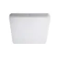 Plafonnier LED 18W étanche IP54 carré côté 278mm Blanc - Blanc Naturel 4000K 