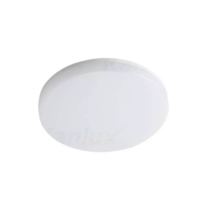 Plafonnier LED 24W étanche IP54 rond ∅327mm Blanc - Blanc Chaud 3000K