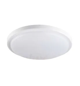 Plafonnier LED 18W étanche IP54 rond ∅250mm Blanc - Blanc Naturel 4000K