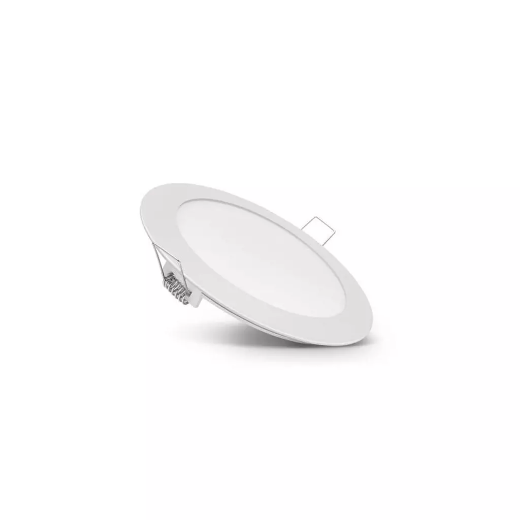 Plafonnier encastrable LED - Rond blanc IP54 Ø170 - 12W 3000k