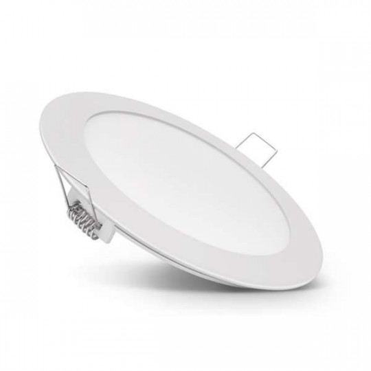 Plafonnier LED Rond Extra Plat 24W 1700lm (192W) ⌀300mm - Blanc Naturel  4500K