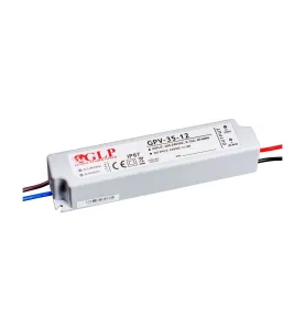 Alimentation LED DC 12V 35W GLP IP67