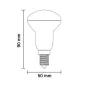 Ampoule LED E14 6W R50 Équivalent 40W - Blanc Chaud 2700K