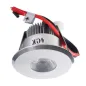 Downlight LED 1W rond ∅42mm Aluminium - Blanc Chaud 3000K