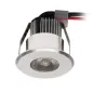 Downlight LED 1W rond ∅42mm Aluminium - Blanc Chaud 3000K