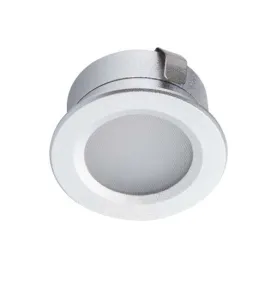 Downlight LED 1W étanche IP65 rond ∅30mm Aluminium - Blanc Naturel 4000K