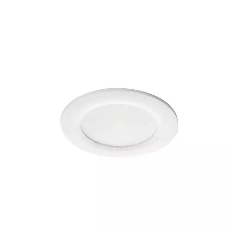 Downlight LED 4,5W étanche IP44 rond ∅83mm Blanc - Blanc Chaud 3000K