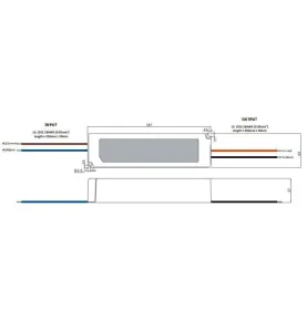 Alimentation LED DC 24V 100W étanche IP67