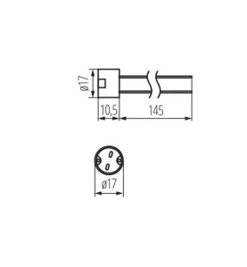 Douille Gx5,3 Gris