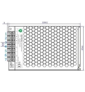 Alimentation à découpage LED 200W 24V pour LED