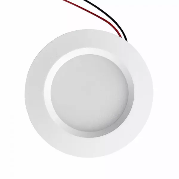 Mini spot LED encastrable rond EVA-1 3W (Eq. 24W) 6500K Blanc Diam. 40mm
