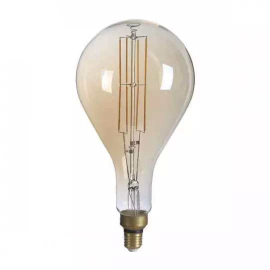 Ampoule led filament Philips variable culot e27 forme champignon 200x188mm  verre-350 lumens