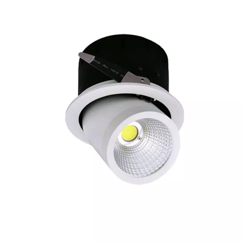 Spot LED Escargot Rond Orientable 35W équivalent 20W - Blanc Naturel 4500K