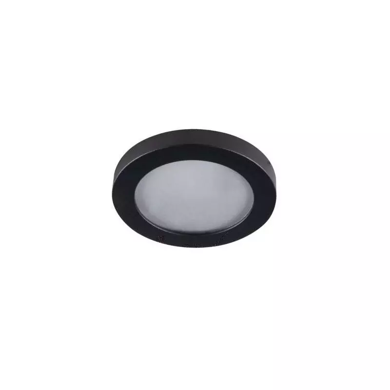 Support de spot encastrable perçage 60mm - étanche IP44 rond Noir