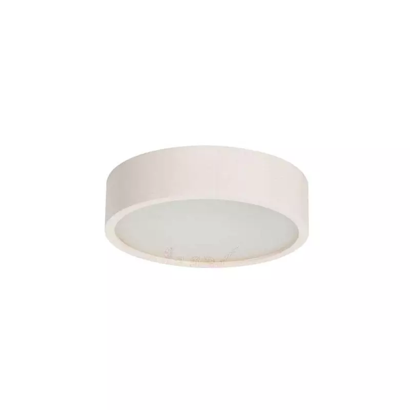 Plafonnier à Culot 1 x E27 rond ∅275mm Chêne sonoma 