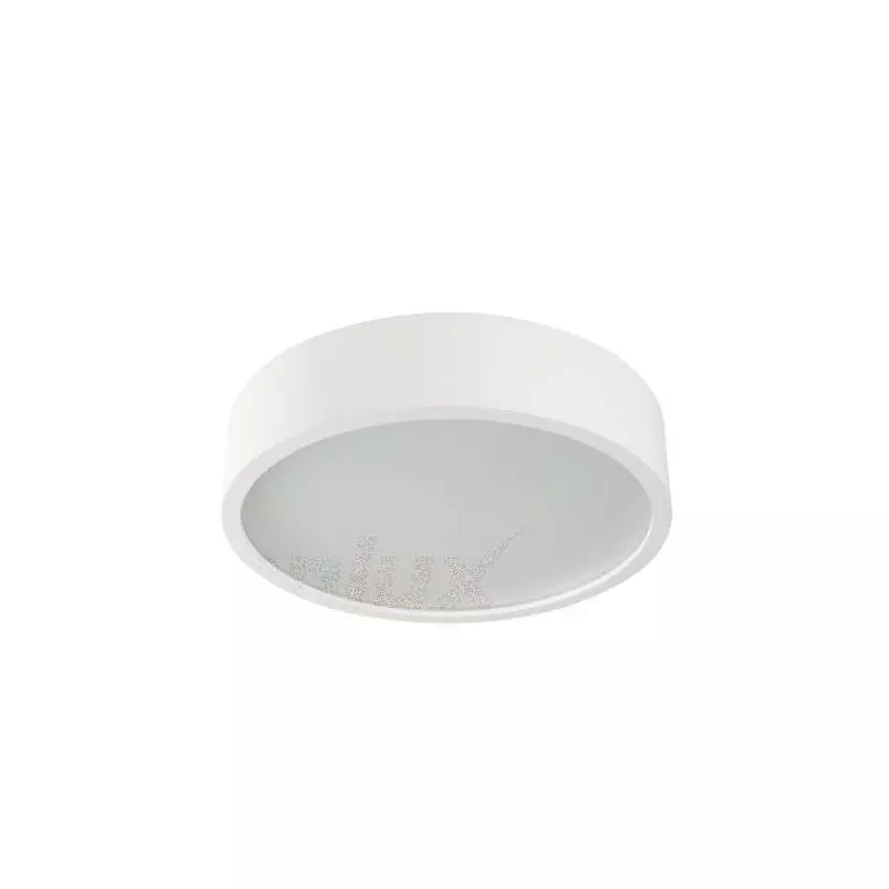 Plafonnier à Culot 1 x E27 rond ∅275mm Blanc mat 