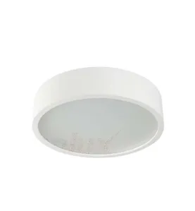 Plafonnier à Culot 1 x E27 rond ∅275mm Blanc mat 