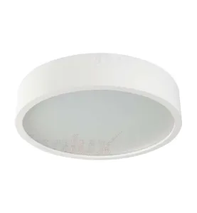 Plafonnier à Culot 2 x E27 rond ∅375mm Blanc mat 