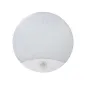 Plafonnier LED 15W à détecteur étanche IP44 rond ∅250mm Blanc - Blanc Naturel 4000K 